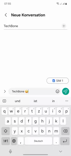 Samsung Android 14 - One UI 6 Menü