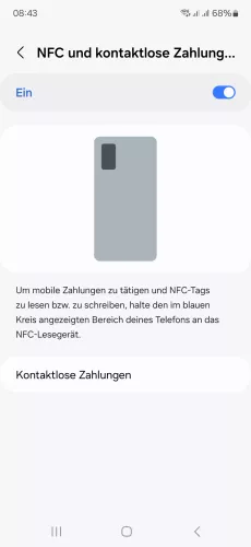 Samsung Android 14 - One UI 6 NFC