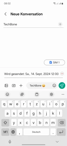 Samsung Android 14 - One UI 6 Senden planen