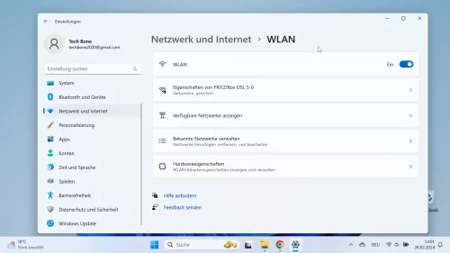 Windows 11 Windows 11 Bekannte Netzwerke verwalten