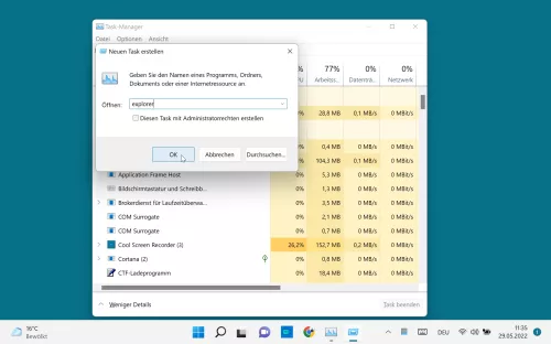 Windows 11 Windows 11 Explorer öffnen