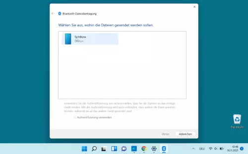 Windows 11 Windows 11 Gerät wählen