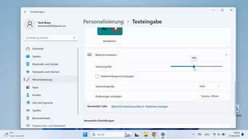 Windows 11 Windows 11 Größe ändern