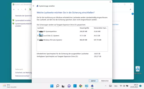 Windows 11 Windows 11 Laufwerke auswählen