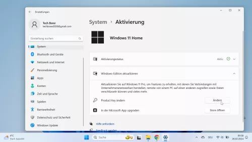 Windows 11 Windows 11 Ändern