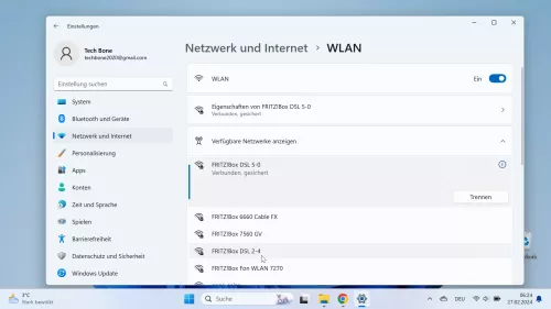 Windows 11 Windows 11 Netzwerk wählen