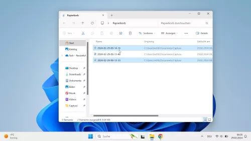 Windows 11 Windows 11 Rechtsklick auf Datei