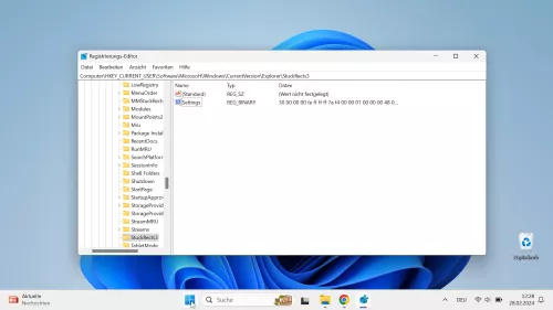 Windows 11 Windows 11 Startmenü öffnen