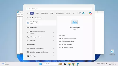 Windows 11 Windows 11 Task-Manager öffnen