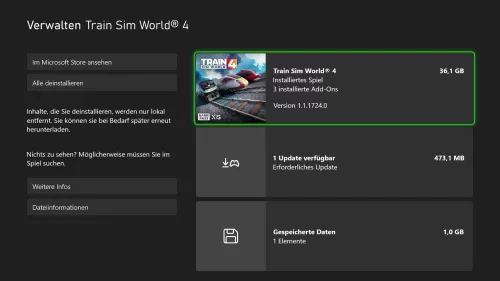 Xbox Xbox Alle deinstallieren