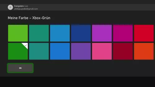 Xbox Xbox Farbe wählen