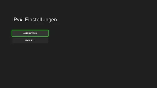 Xbox Xbox Manuell oder Automatisch