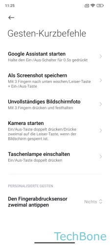 Xiaomi Android 13 - MIUI 14 Als Screenshot speichern