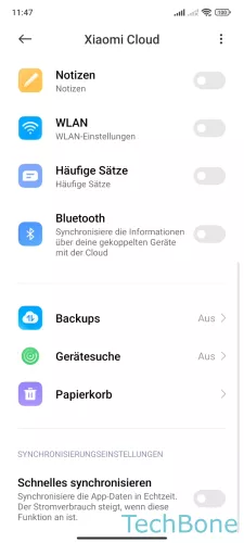 Xiaomi Android 13 - MIUI 14 Backups