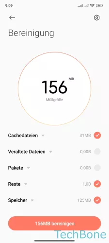 Xiaomi Android 13 - MIUI 14 Bereinigen