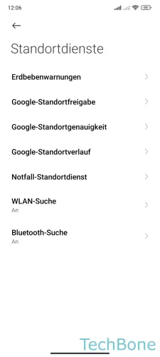 Xiaomi Android 13 - MIUI 14 Google-Standortverlauf