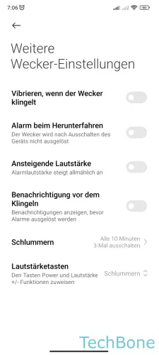 Xiaomi Android 13 - MIUI 14 Lautstärketasten