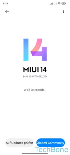 Xiaomi Android 13 - MIUI 14 Menü