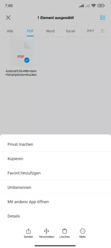 Xiaomi Android 13 - MIUI 14 Mit anderer App öffnen