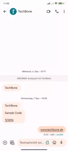 Xiaomi Android 14 - HyperOS 1 Beliebiges Textfeld öffnen