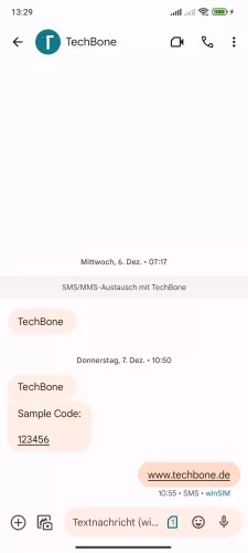 Xiaomi Android 14 - HyperOS 1 Nachricht halten