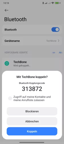 Xiaomi Android 15 - HyperOS 2 Koppeln