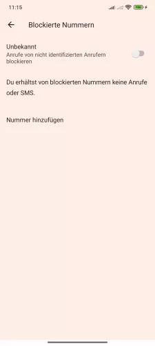 Xiaomi Android 15 - HyperOS 2 Nummer hinzufügen Xiaomi Android 15 - HyperOS 2 Nummer hinzufügen