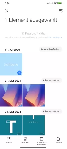 Xiaomi Android 15 - HyperOS 2 Weitere wählen