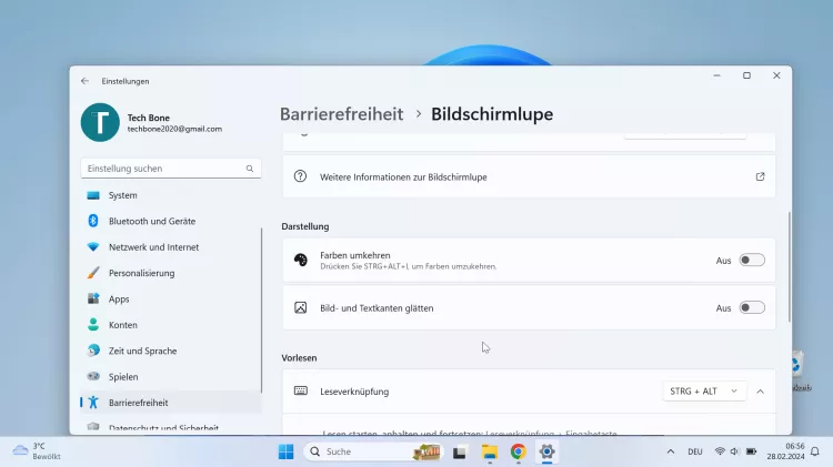 Windows 11 Windows 11 Vorlesen-Verknüpfung ändern Windows 11 Windows 11 Vorlesen-Verknüpfung ändern
