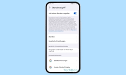 Huawei - Standort verwenden und einstellen