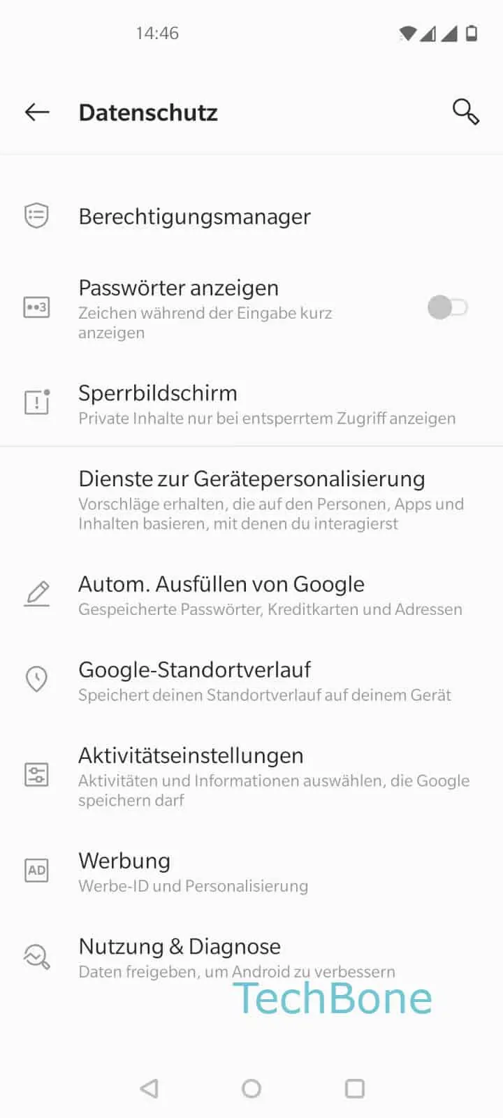 Personalisierte Werbung Ein Ausschalten Oneplus Handbuch Techbone