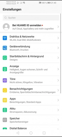 Schritt 2: Tippe auf Startbildschirm & Hintergrund Startbildschirm-Loop - Tippe auf Startbildschirm & Hintergrund