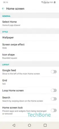 Google Feed -  Enable or Disable  Google feed  