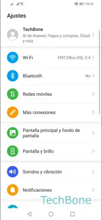 Paso 2: Presiona Redes móviles Seleccionar red automáticamente - Presiona Redes móviles