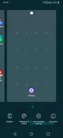 Sort apps -  Tap on  Home screen settings  