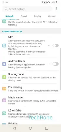 Android Beam -  Enable or Disable  Android Beam  