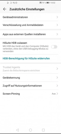 Schritt 4: Tippe auf Gerätekennung Werbe-ID-Statistiken deaktivieren - Tippe auf Gerätekennung
