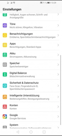 Schritt 2: Tippe auf Intelligente Unterstützung Vorlesen ein-/ausschalten - Tippe auf Intelligente Unterstützung