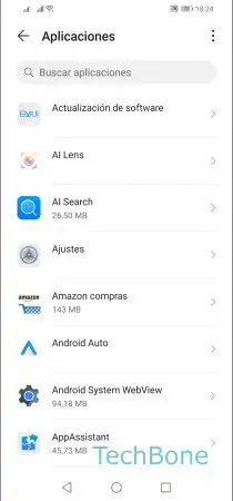 Paso 4: Abre el menú de tres puntos Optimización de la batería - Abre el menú de tres puntos