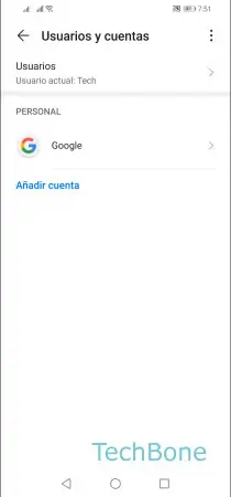 Paso 3: Presiona Usuarios Permitir llamadas y mensajes SMS (usuarios) - Presiona Usuarios