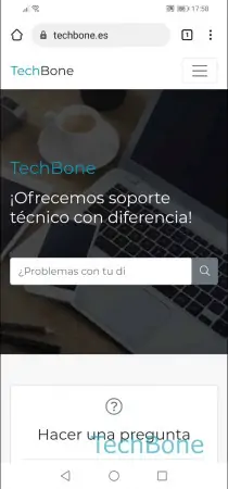 Paso 2: Abre el menú de tres puntos Deslizar desde el borde - Abre el menú de tres puntos