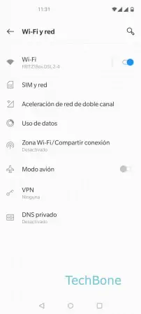 Paso 3: Presiona Zona Wi-Fi/Compartir conexión Activar/desactivar punto de acceso Wi-Fi - Presiona Zona Wi-Fi/Compartir conexión