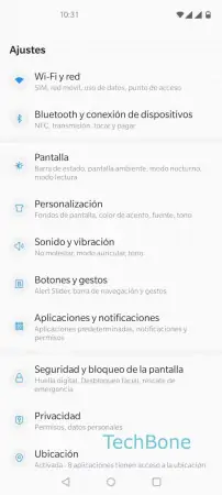 Paso 2: Presiona Bluetooth y conexión de dispositivos Emitir contenido de la pantalla - Presiona Bluetooth y conexión de dispositivos