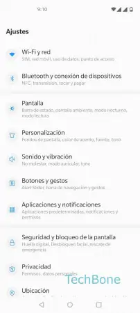 Paso 2: Presiona Pantalla Suspender - Presiona Pantalla