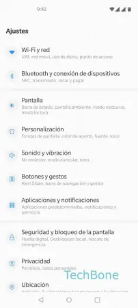 Paso 2: Presiona Seguridad y bloqueo de la pantalla Bloqueo automáticoamente cuando esté en suspensión - Presiona Seguridad y bloqueo de la pantalla