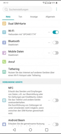 Schritt 2: Tippe auf Anzeige Schriftart ändern - Tippe auf Anzeige