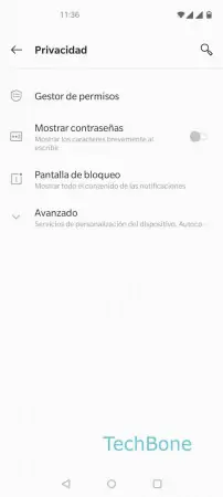 Paso 3: Presiona Avanzado Historial de ubicaciones de Google - Presiona Avanzado