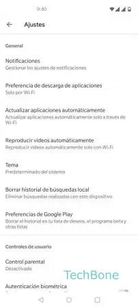 Paso 4: Presiona Actualizar aplicaciones automáticamente Actualizaciones automáticas de aplicaciones - Presiona Actualizar aplicaciones automáticamente
