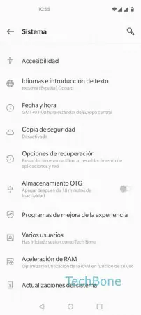 Paso 3: Presiona Accesibilidad Audio en mono - Presiona Accesibilidad