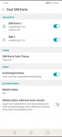 Schritt 3: Aktiviere oder deaktiviere Mobile Daten während eines Anrufs Mobile Daten während eines Anrufs - Aktiviere oder deaktiviere Mobile Daten während eines Anrufs